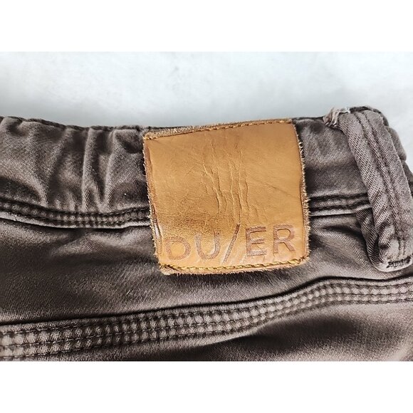 DU/ER N2X Jogger Pants Men's 32x29 Brown Slim Fit Stretch Drawstring MJNS1100 - Picture 10 of 13